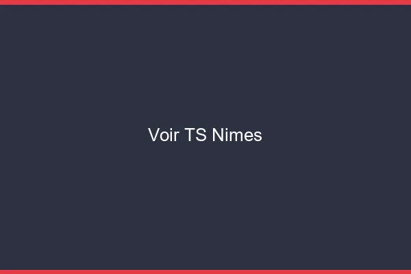 Voir TS Nîmes
